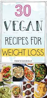 Vegetarian Recipes for Weight Loss