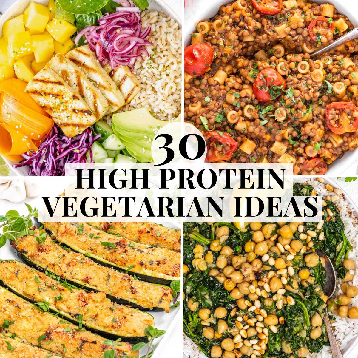 High-Protein Vegetarian Meals for Muscle Building