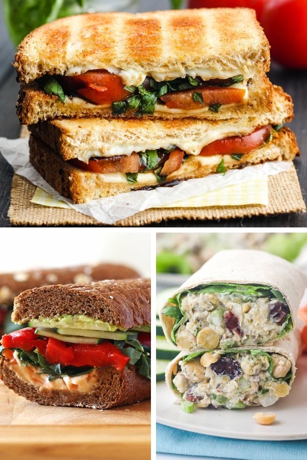 Best Vegetarian Sandwiches and Wraps for Lunch