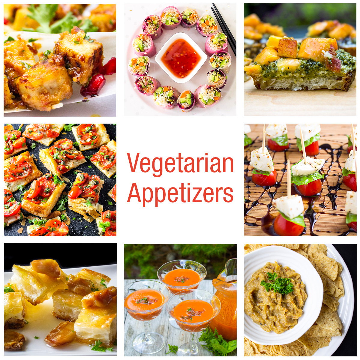 Creative Vegetarian Appetizers for Your Next Party